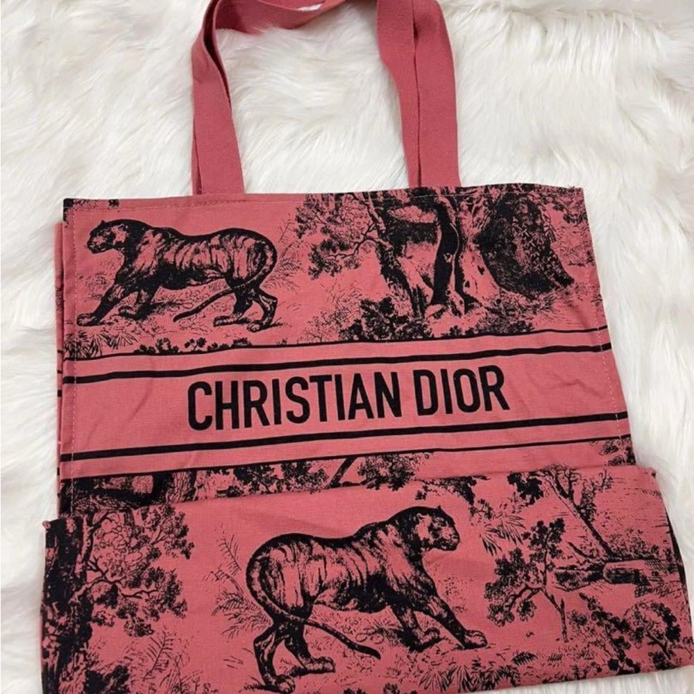 Dior Pink Tote Bag